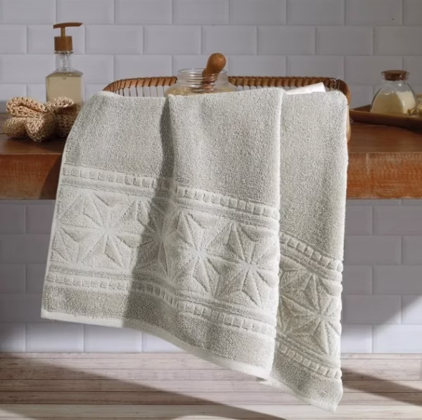 Toalha de Banhão Dohler Confort FJ7150 90 cm X 1,50 m Cinza