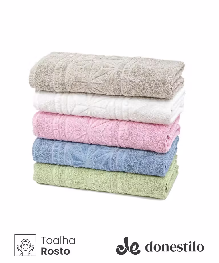 Toalha de Rosto Dohler Confort FJ7150 50 cm X 90 cm