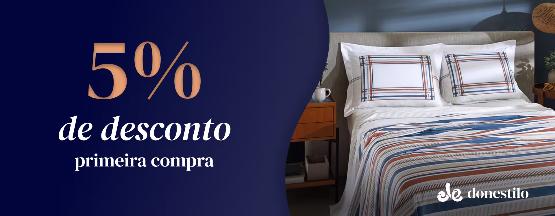 5% Primeira Compra