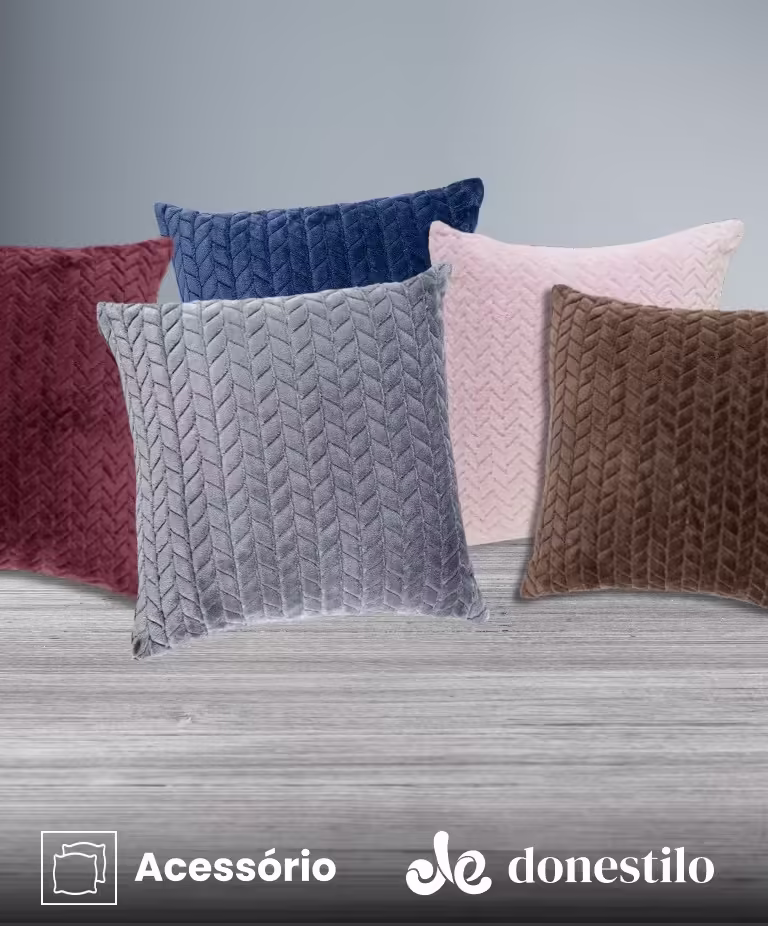 Capa de Almofada Jolitex Diamond 45x45 cm