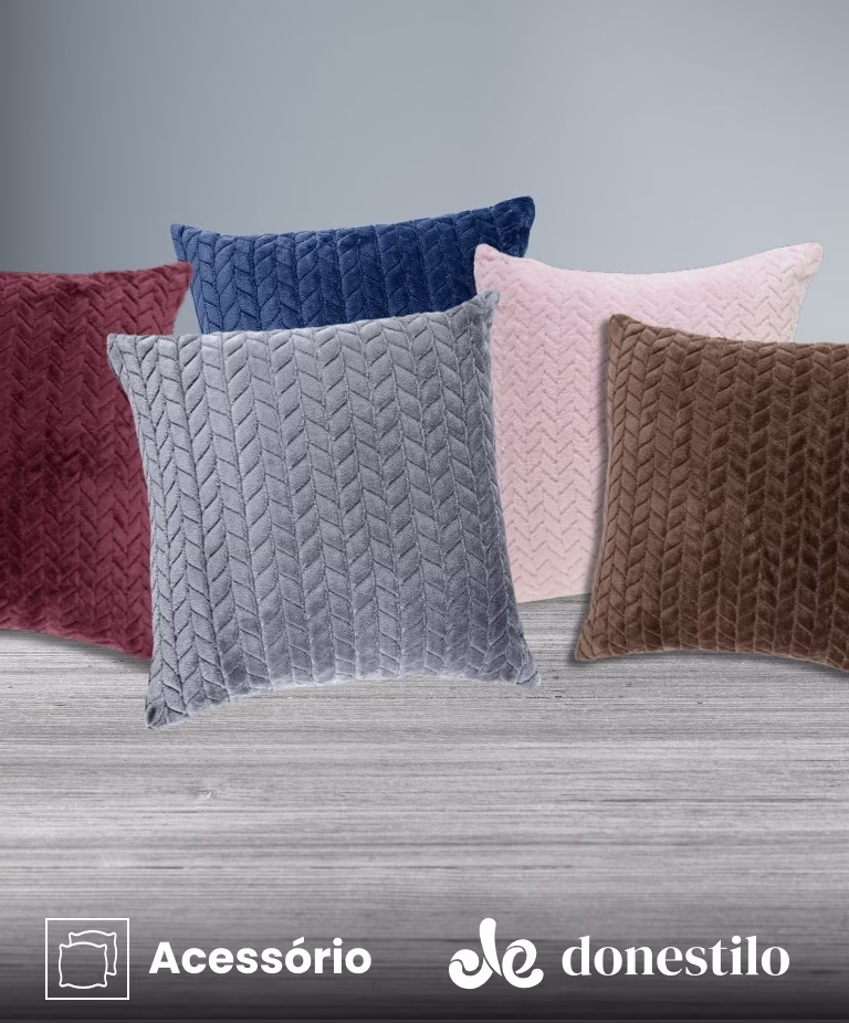 Capa de Almofada Jolitex Diamond 45x45 cm