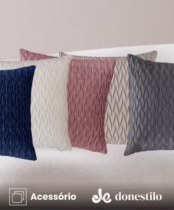 Capa de Almofada Jolitex Dunas 43×43 cm