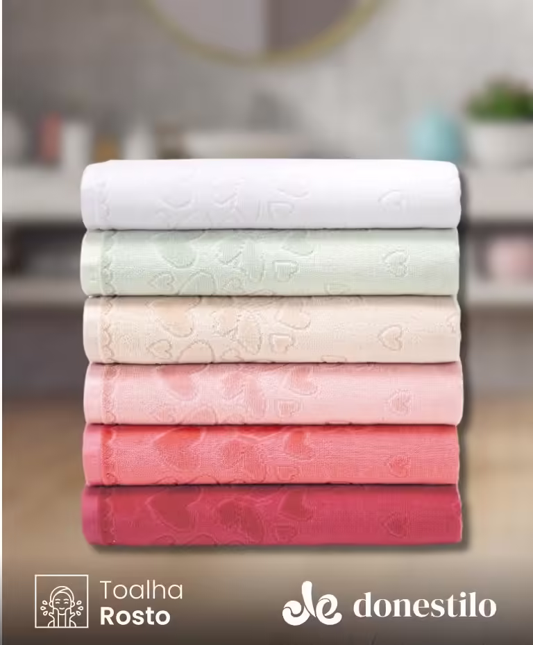 Toalha de Rosto Dohler Romance 50X80