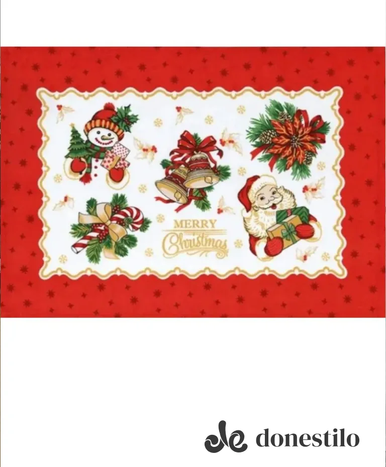 Lugar Americano Athenas Natal 111 medidas 45X31cm Döhler galeria