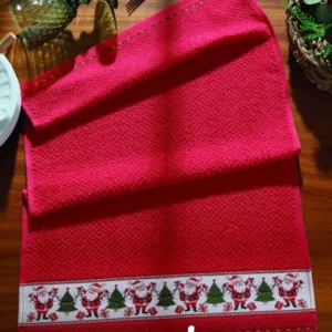 Vermelha com Papai Noel