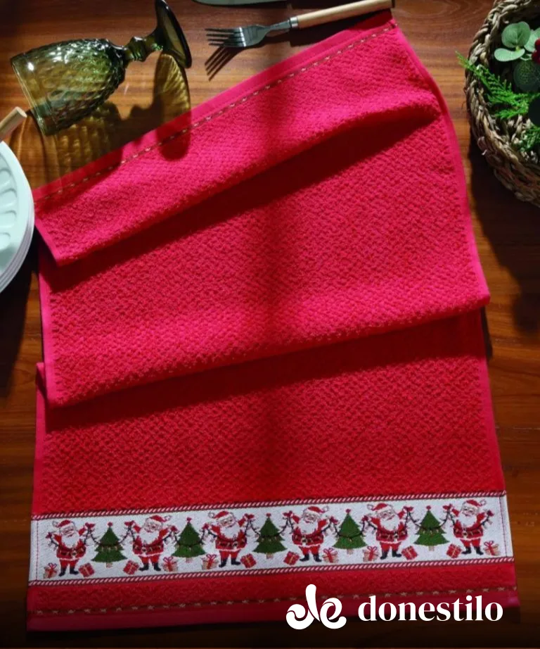 Pano de Prato Vida II Natal 45X70 cm Döhler galeria