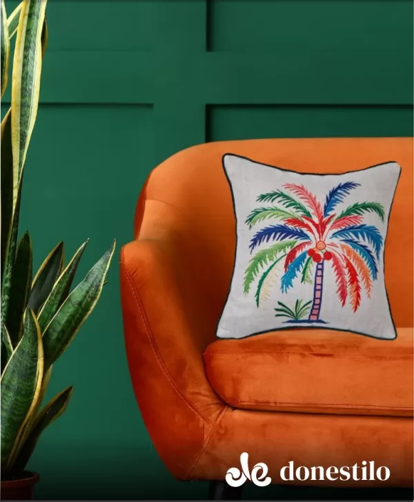 Capa de Almofada Jolitex Tropical 43x43 cm estampa 1