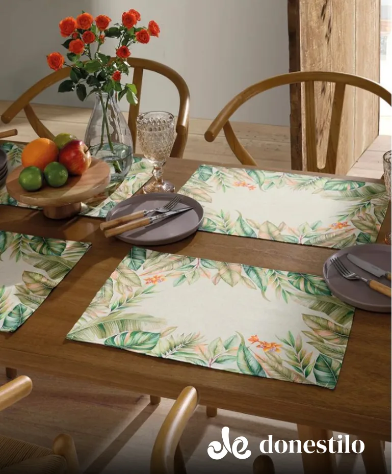 Jogo Americano 4 peças Renova Hércules 45X31 cm Döhler galeria