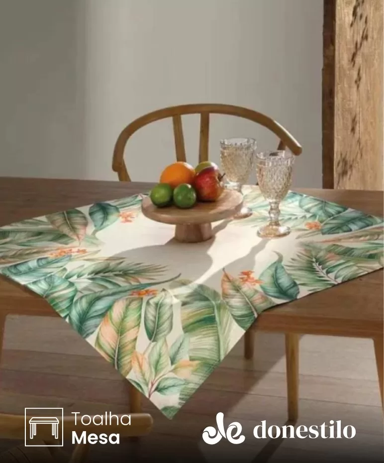 Toalha de Mesa Döhler Hércules 78X78 cm