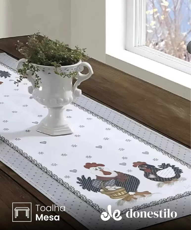 Trilho de Mesa Döhler Renova Lia 45X1,60 m