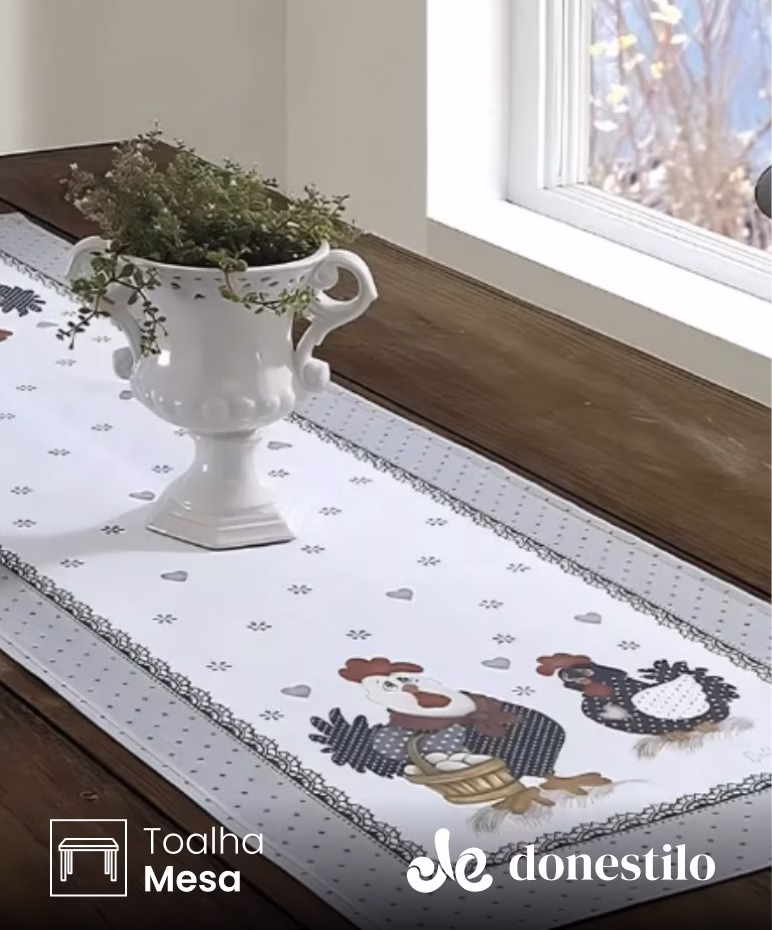 Trilho de Mesa Döhler Renova Lia 45X1,60 m