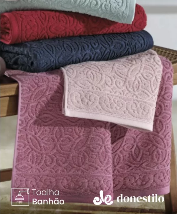 Toalha de Banhão Döhler Provença 90x150 cm