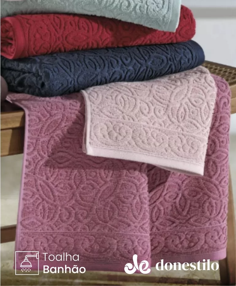 Toalha de Banhão Döhler Provença 90x150 cm