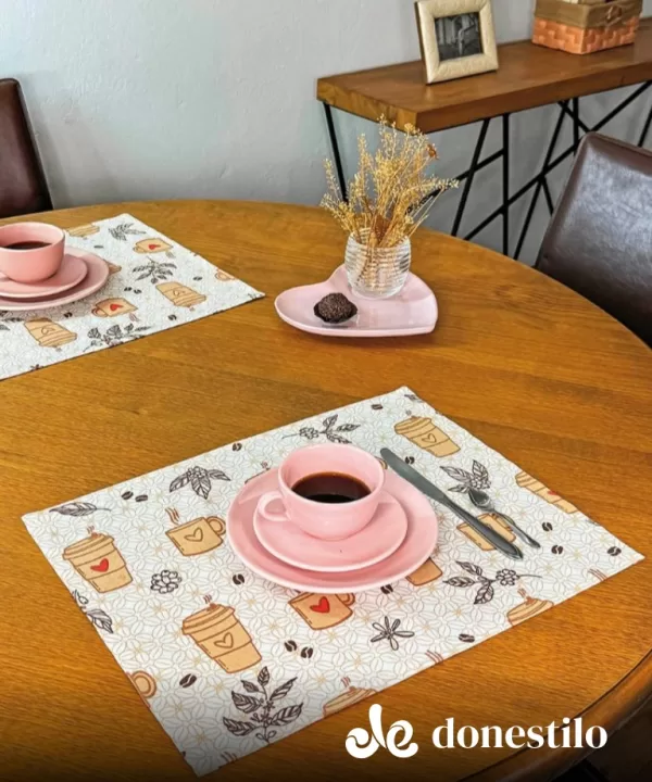 Imagen para el producto Jogo Americano Lepper 2 peças Café 35X45 cm