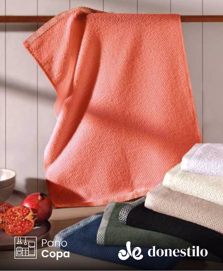 Imagen para el producto Pano de Copa Döhler Jacquard Uni 40X60 cm