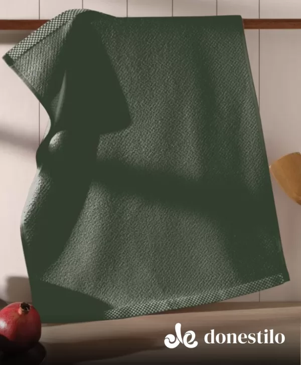 Pano de Copa Döhler Jacquard Uni 40X60 cm verde