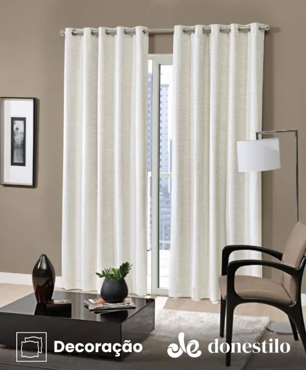 Imagen para el producto Cortina Black-out Döhler Aneliza 3,00X2,60 m