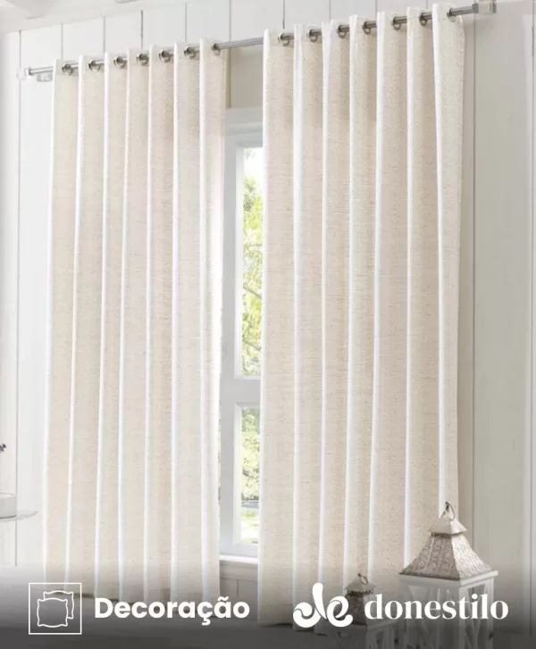 Imagen para el producto Cortina Jacquard Döhler Messina 2,00X2,30m destacada