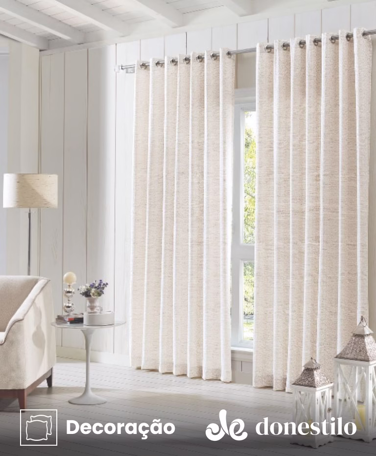 Imagen para el producto Cortina Jacquard Döhler Messina 3,00X2,80m