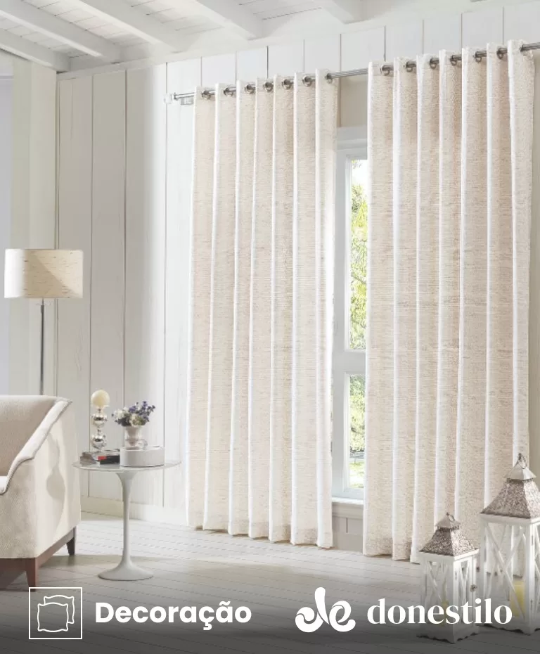 Imagen para el producto Cortina Jacquard Döhler Messina 3,00X2,80m