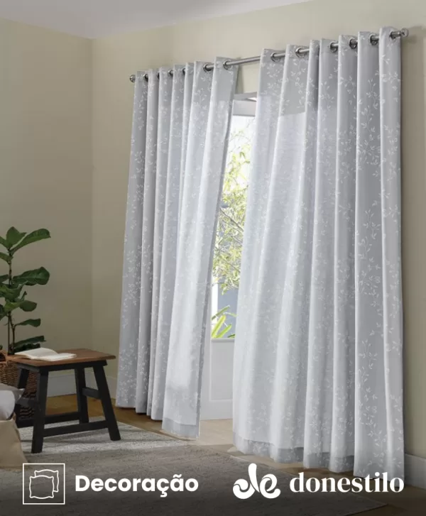 Imagen para el producto Cortina Jacquard Döhler Vivian 2,00X1,80 m