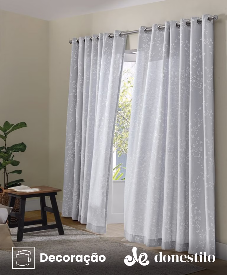 Imagen para el producto Cortina Jacquard Döhler Vivian 2,00X1,80 m