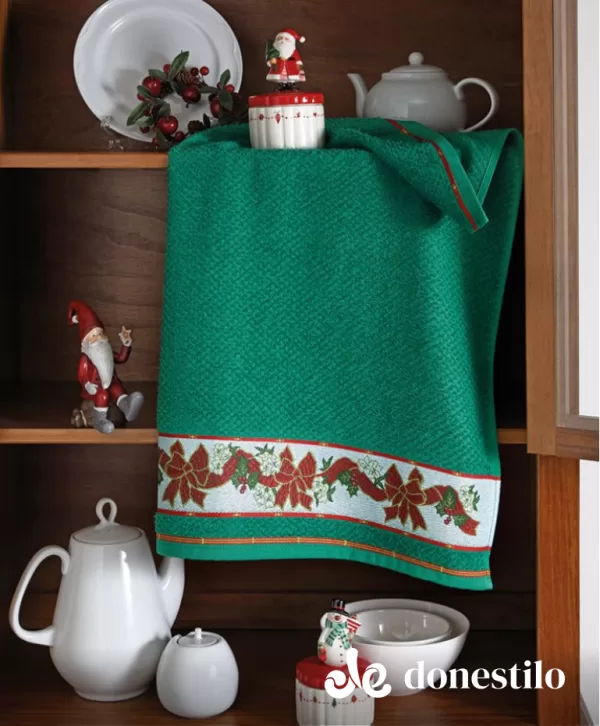 Imagen para el producto Pano de Prato Döhler Vida II Natal 45X70 cm verde natal