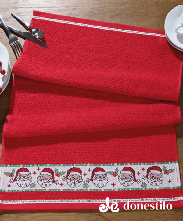 Imagen para el producto Pano de Prato Döhler Vida II Natal 45X70 cm vermelho natal