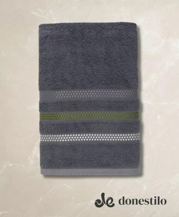 Imagen para el producto Toalha de Banho Teka Comfort Touch 70X1,40 m cinza