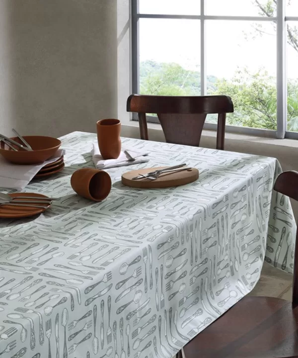 Imagen para el producto Toalha de Mesa Retangular Döhler 8 lugares Athenas Ellie 1,60X2,50 m