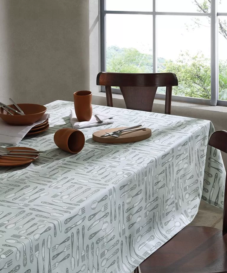 Imagen para el producto Toalha de Mesa Retangular Döhler 8 lugares Athenas Ellie 1,60X2,50 m