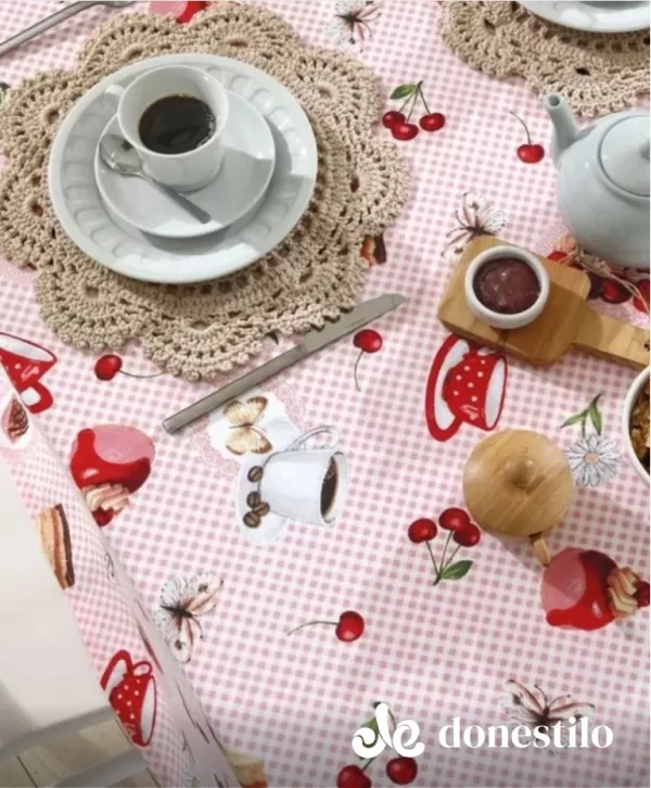 Imagen para el producto Toalha de Mesa Retangular Döhler Athenas Ivana