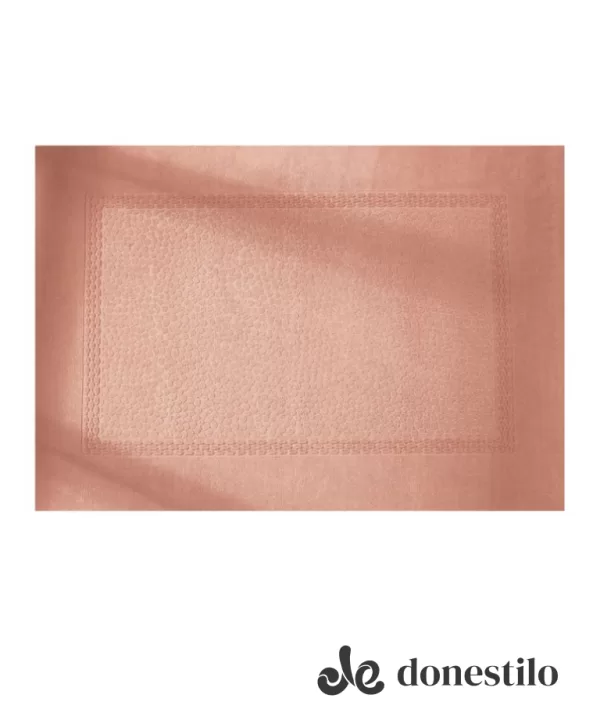 Imagen para el producto Tapete de Banheiro Döhler Pérola FJ7532 70X50 cm salmão