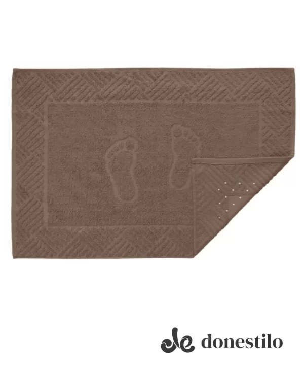 Imagen para el producto Tapete de Banheiro Teka Pezinho 46X70 cm com antiderrapante marrom