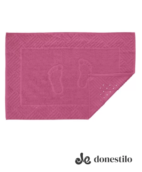 Imagen para el producto Tapete de Banheiro Teka Pezinho 46X70 cm com antiderrapante rosa