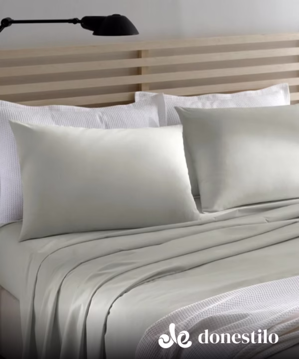 Jogo de Cama Queen 4 peças Döhler Priori verde galeria