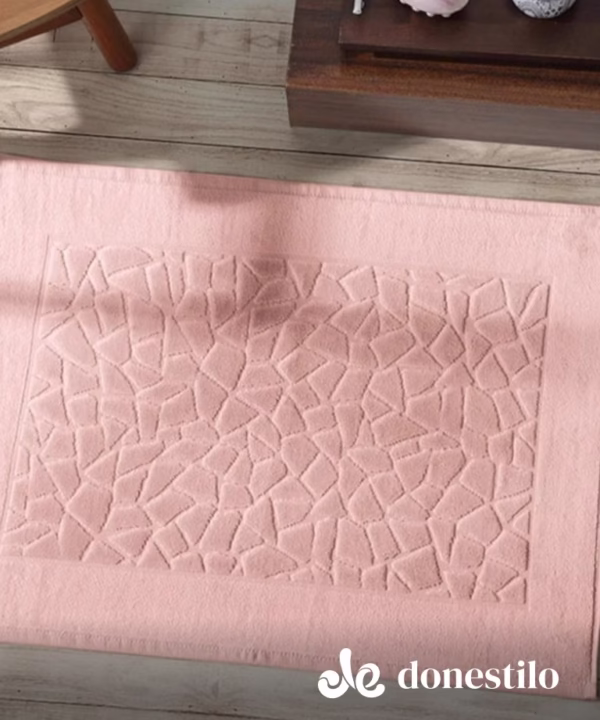 Imagen para Tapete de Banheiro Döhler Confort FJ6419 Medindo 70X50 cm rosa claro