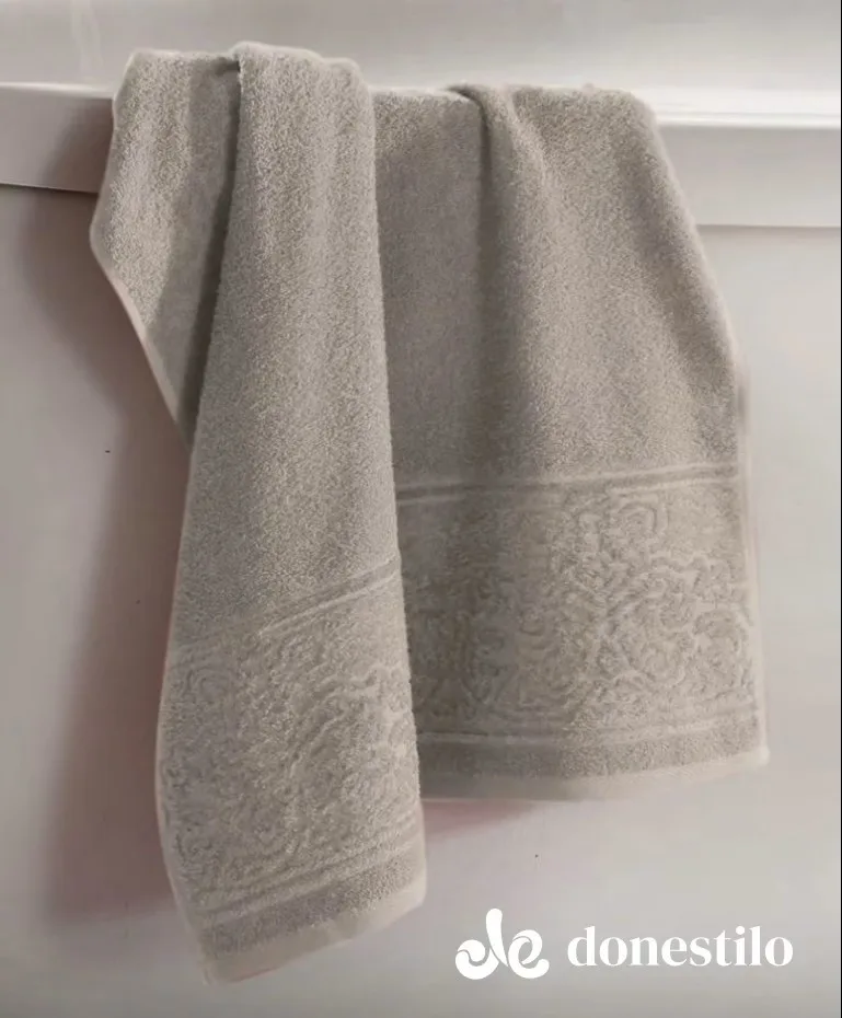 Imagen para Toalha de Rosto Döhler Confort FJ6512 Medindo 50X90 cm caqui