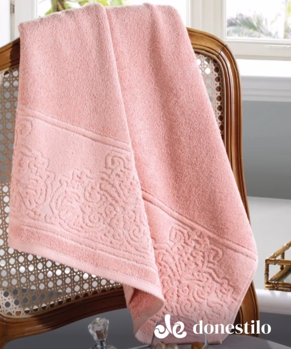 Imagen para Toalha de Rosto Döhler Confort FJ6512 Medindo 50X90 cm rose