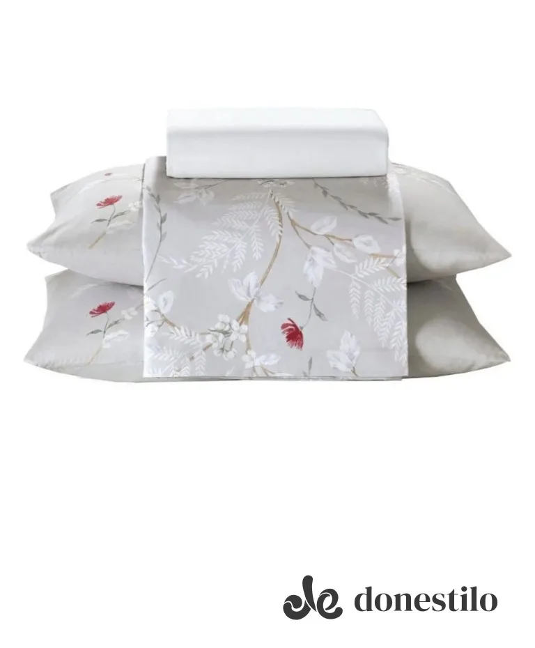 Imagen para Jogo de Cama Queen 4 peças Döhler Caterina galeria 1