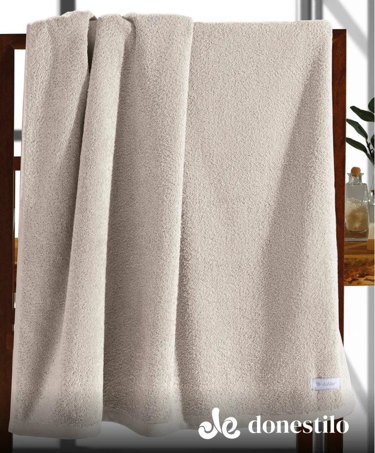 Toalha de Banho Döhler Florença 70X1,40 m bege