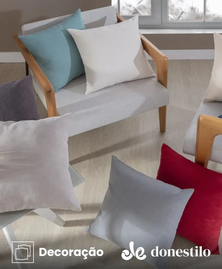 Capa de Almofada Luna 43X43 cm Jolitex imagen