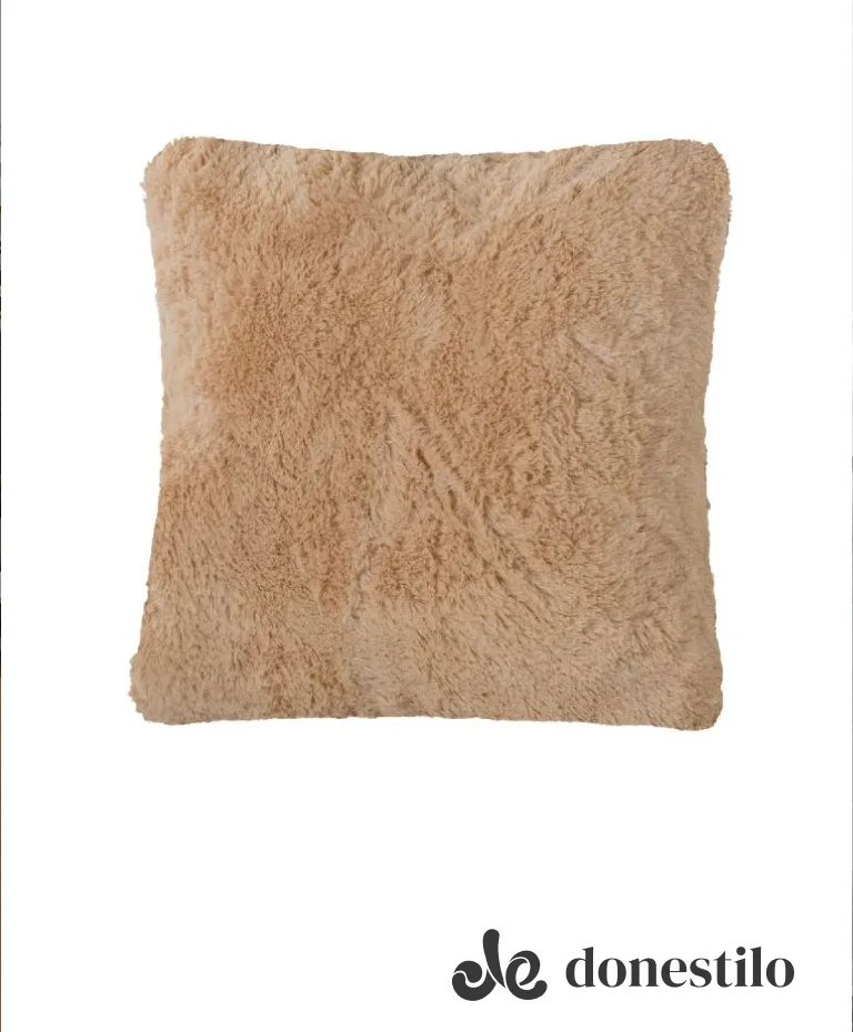 Capa de Almofada Roma 40X40 cm Jolitex bege