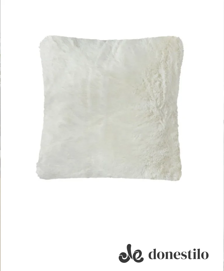 Capa de Almofada Roma 40X40 cm Jolitex branco
