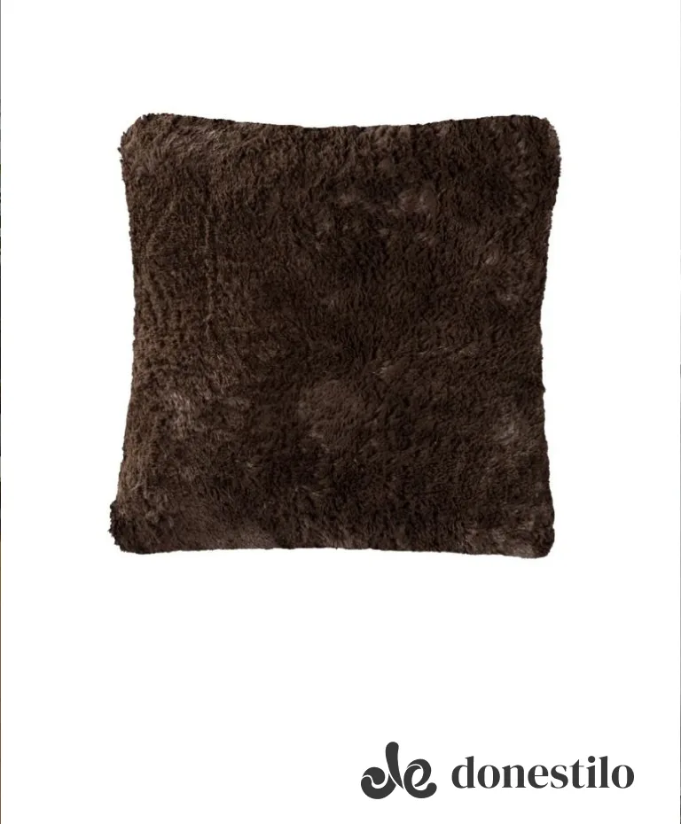 Capa de Almofada Roma 40X40 cm Jolitex marrom
