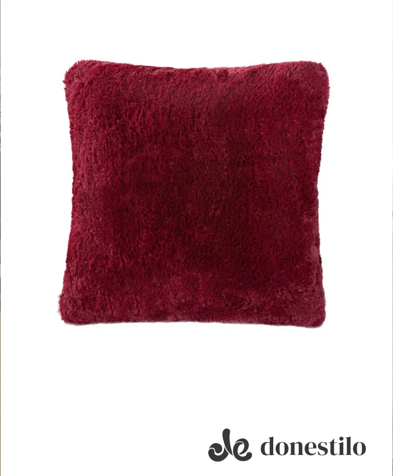 Capa de Almofada Roma 40X40 cm Jolitex vermelho