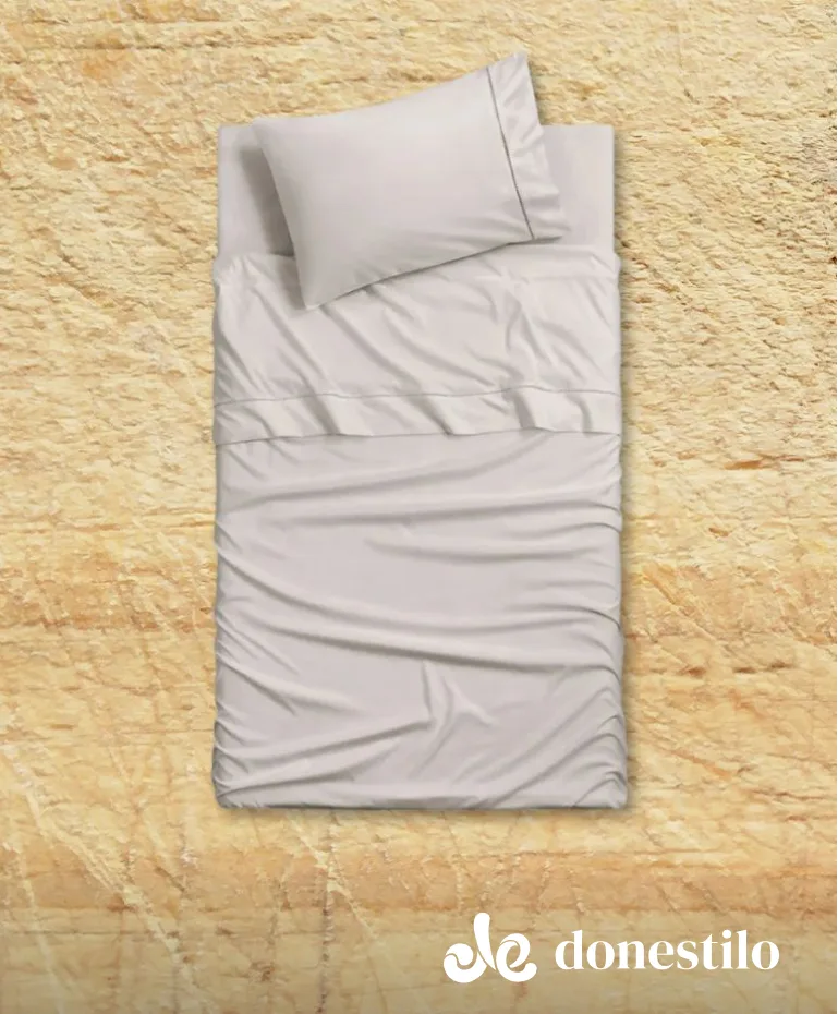 Jogo de Cama Solteiro Ponto Palito Liso 3 peças Jolitex galeria