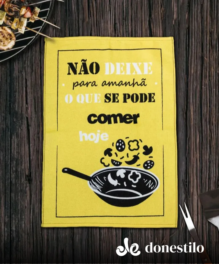 Pano de Copa Prata Super Chef 45X65 cm Döhler galeria 1