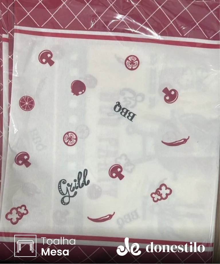 Trilho de Mesa Athenas Churrasco 35X1,00 m Döhler imagen