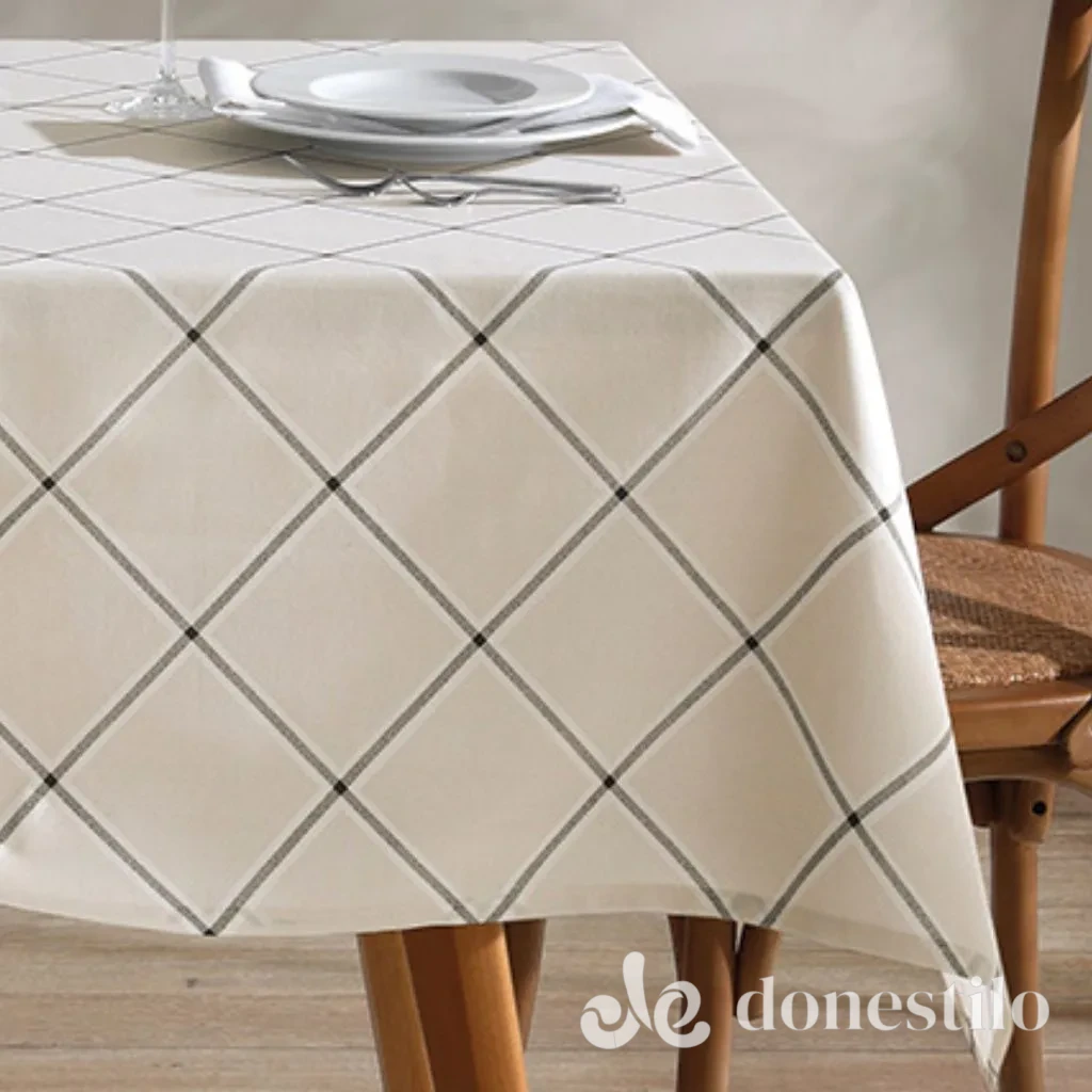 Toalha de Mesa Quadrada Athenas Ieda 1,40x1,40 m Döhler galeria